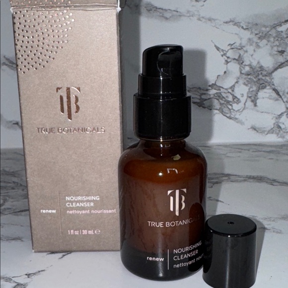 NWT True Botanicals:renew nourishing cleanser & renew microbiome enzyme essence - Picture 2 of 7